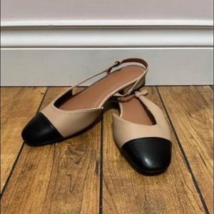 Two-Toned Ballet Flats